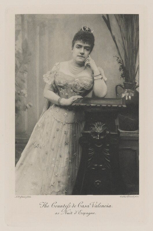 Lady ('dona') ana, countess of casa valencia as nuit d'espagne npg ax41029