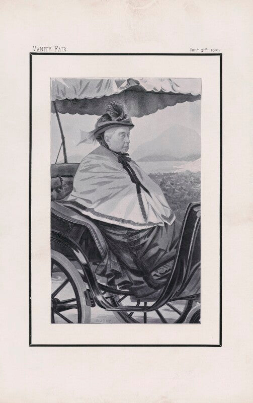 Queen victoria ('her majesty the queen empress.') npg d45051