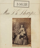 Miss L.E. Sharpe NPG Ax60351