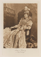 Rosamond Jane Frances (née Spencer-Churchill), Lady de Ramsey as Lady Burleigh NPG Ax41232