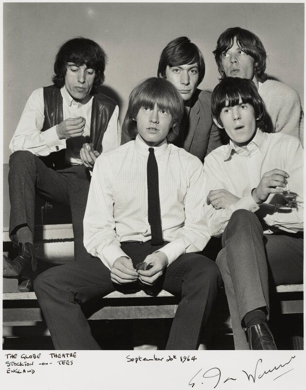 The rolling stones (bill wyman; brian jones; charlie watts; keith richards; mick jagger) npg x132219