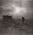 Officer in a desert sandstorm NPG x40593
