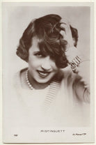 Mistinguett (née Jeanne-marie Bourgeois) NPG Ax160210
