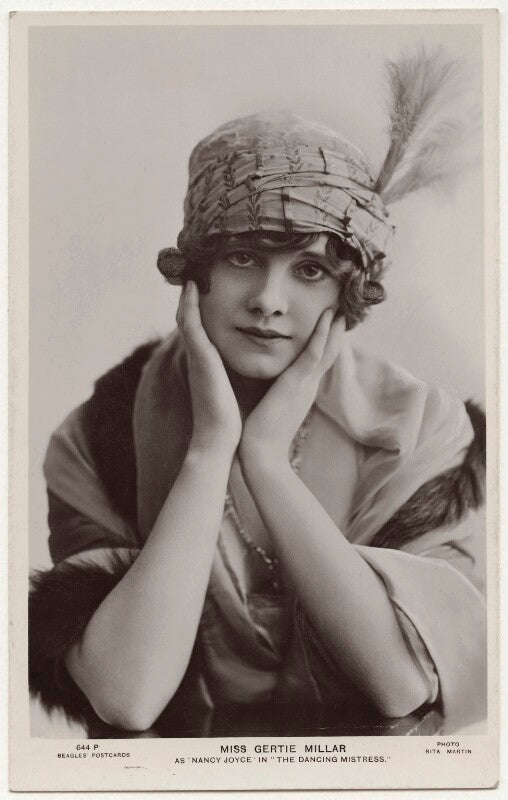 Gertie millar as nancy joyce in 'the dancing mistress' npg x131567