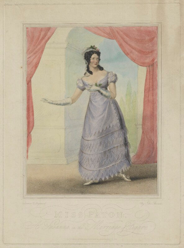 Mary ann paton (mrs wood) as susanna in the marriage of figaro npg d39564