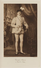 Archibald Charles Montagu Brabazon Acheson, 5th Earl of Gosford when Viscount Acheson as Raoul di Nangis NPG Ax41078