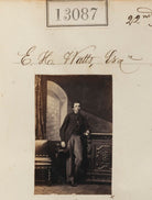 Mr E.H. Watts NPG Ax62728