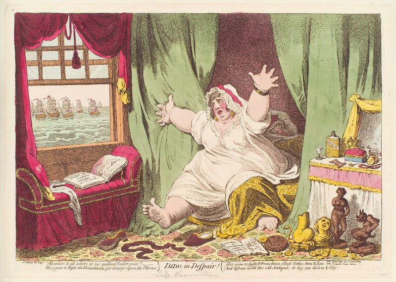 Emma hamilton ('dido, in despair!') npg d13034