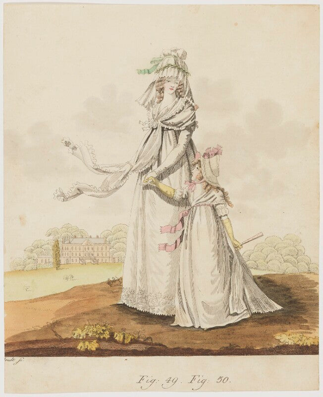 Morning dresses, august 1795 npg d47484