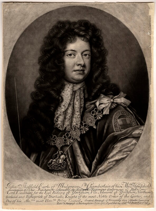 John sheffield, 1st duke of buckingham and normanby when earl of mulgrave npg d8569