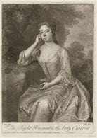 Frances Carteret (née Worsley), Lady Carteret NPG D32716