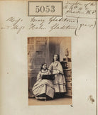 Mary Drew (née Gladstone); Helen Gladstone NPG Ax55058