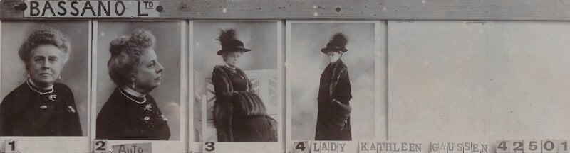 Lady kathleen frances gaussen (née bernard) npg ax136928