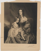 Jane Benn-Walsh (née Grey), Lady Ormathwaite and child NPG D39384