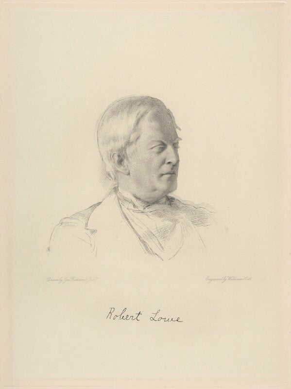 Robert lowe, 1st viscount sherbrooke npg d20703