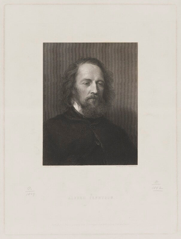 Alfred, lord tennyson npg d40522
