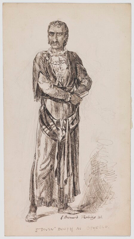 Edwin booth as othello npg d40