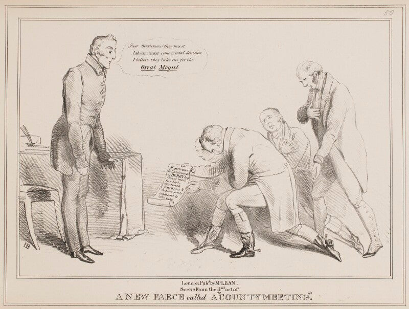 A new farce called a county meeting npg d40985