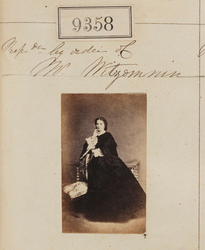 'reproduction by order of mr witzomnin' npg ax59164