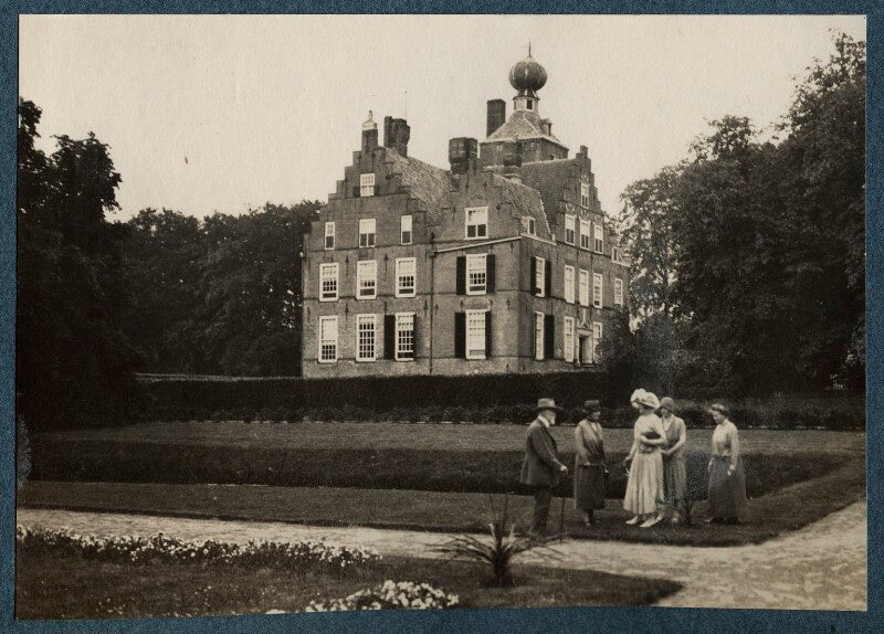 Lady ottoline morrell; julian vinogradoff (née morrell) and others npg ax142166