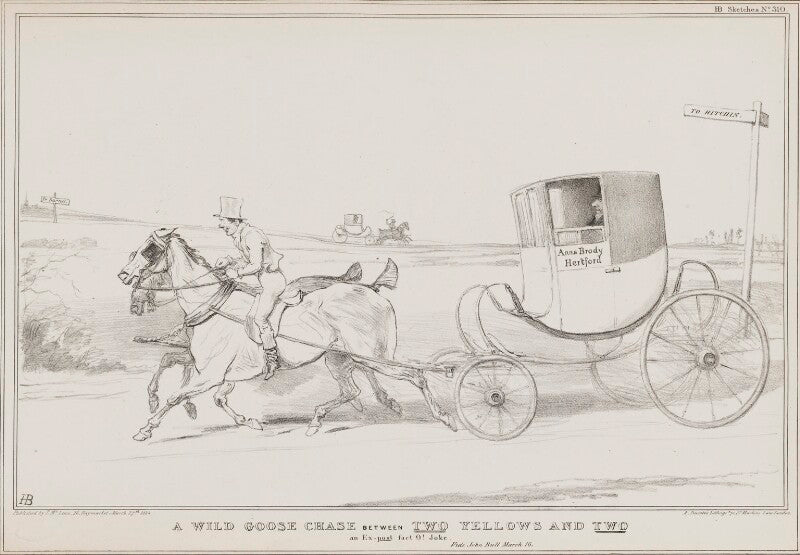 A wild goose chase between two yellows and two npg d41245