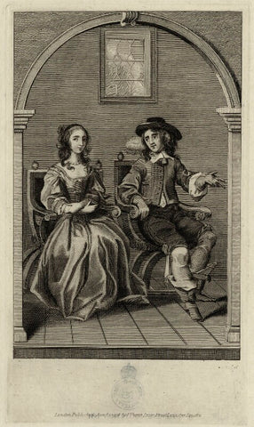 John Egerton, 2nd Earl of Bridgewater and Elizabeth Egerton (née Cavendish), Countess of Bridgewater NPG D28778