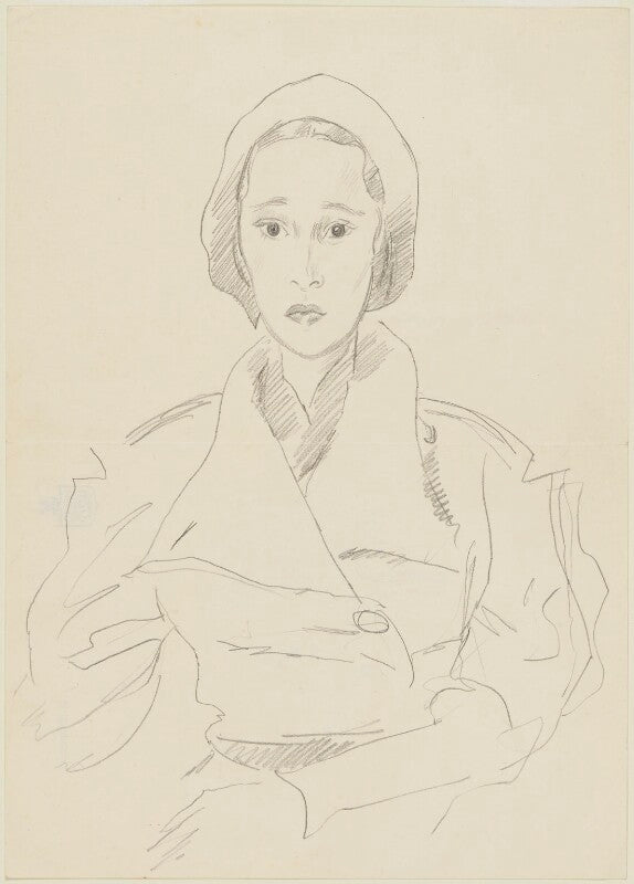 A passenger on board the ocean liner 'europa', possibly pamela margaret elizabeth berry (née smith), lady hartwell npg d3641a