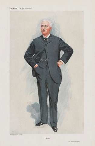 Sir Philip Hickson Waterlow, 2nd Bt ('Men of the Day. No. 1255. "Johnnie."') NPG D45585