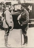 (Henri) Philippe Benoni Omer Joseph Pétain and King George V at the front NPG x198439