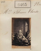 Mrs Thomas Clarke NPG Ax56399