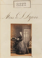 Miss E.J. Lyon NPG Ax58041