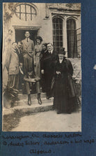 Lady Ottoline Morrell with friends NPG Ax140544