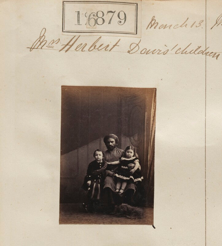 'mrs herbert davis's children' npg ax64762