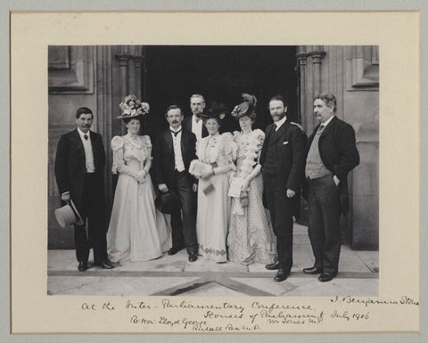 'At the Inter-Parliamentary Conference' NPG x135539