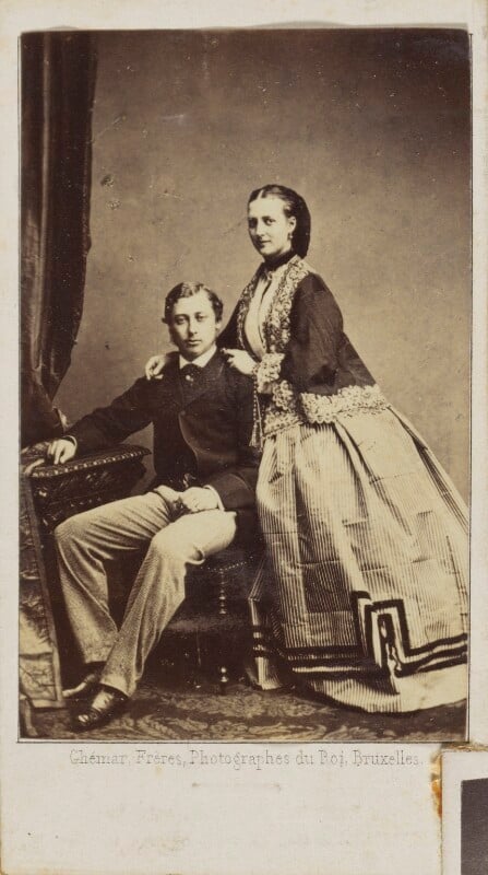 Queen alexandra; king edward vii npg ax9754