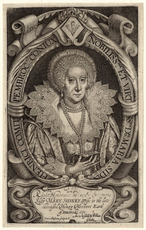 Mary herbert, countess of pembroke npg d27991