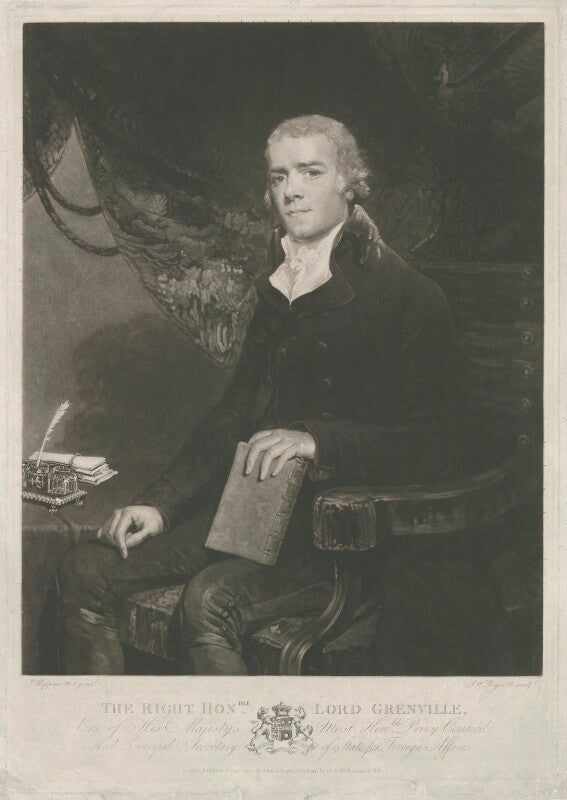 William wyndham grenville, 1st baron grenville npg d34926