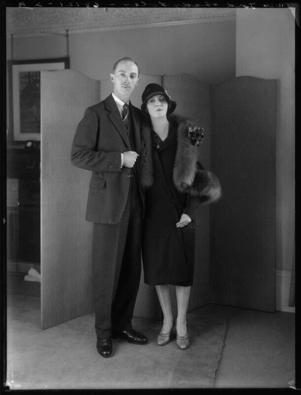 Gerald henry foley, 7th baron foley; minoru foley (née greenstone), lady foley npg x124357