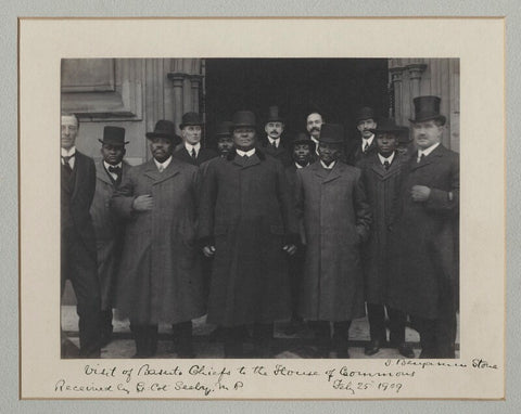 'Visit of Basuto Chiefs to the House of Commons' NPG x135507