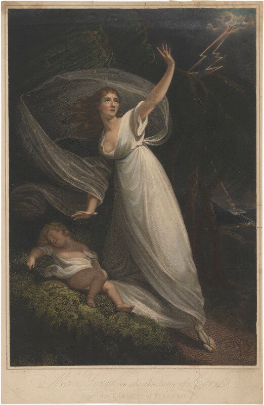 Mrs young in the character of cora from the tragedy of pizarro npg d36271