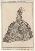 Mary Ann Yates as Lady Townley in 'The Provok'd Husband' NPG D8933