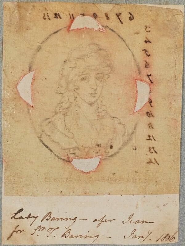 Lady harriet baring (née herring) npg d17600