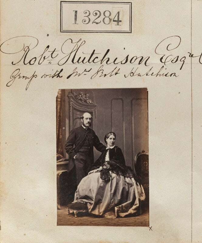 Robert hutchison; mrs robert hutchison npg ax62918