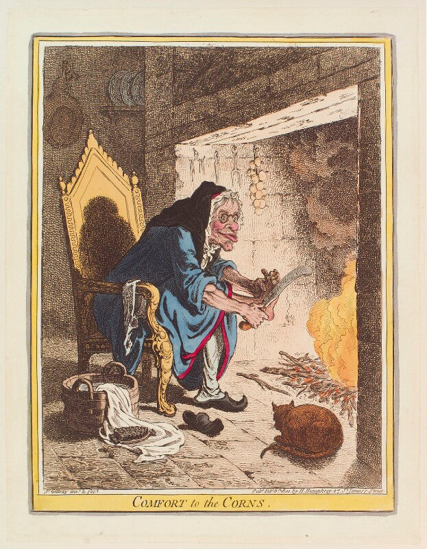 'comfort to the corns' npg d12724