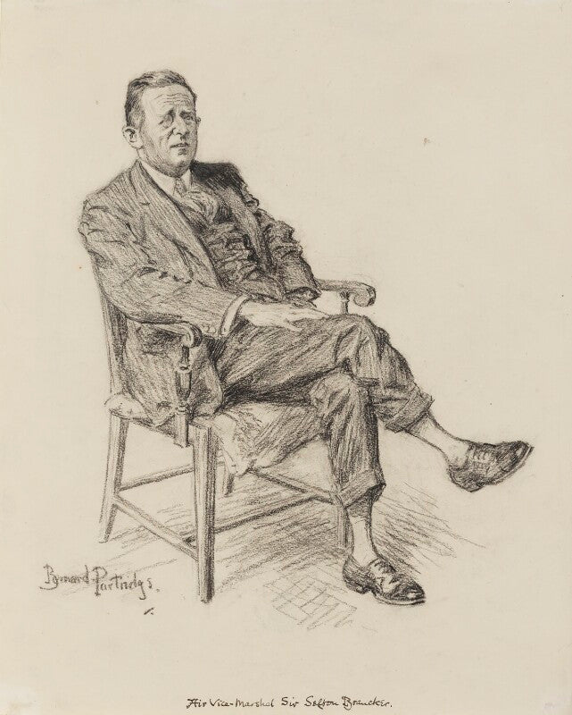 Sir william sefton brancker npg 3665