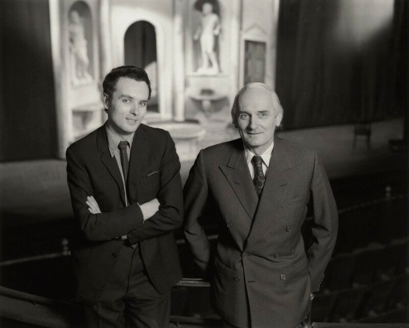 Sir donald arthur rolleston albery; ian bronson albery npg x128258