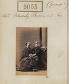 Mary Brown (née Clements); probably Herbert Blakely Brown NPG Ax55060