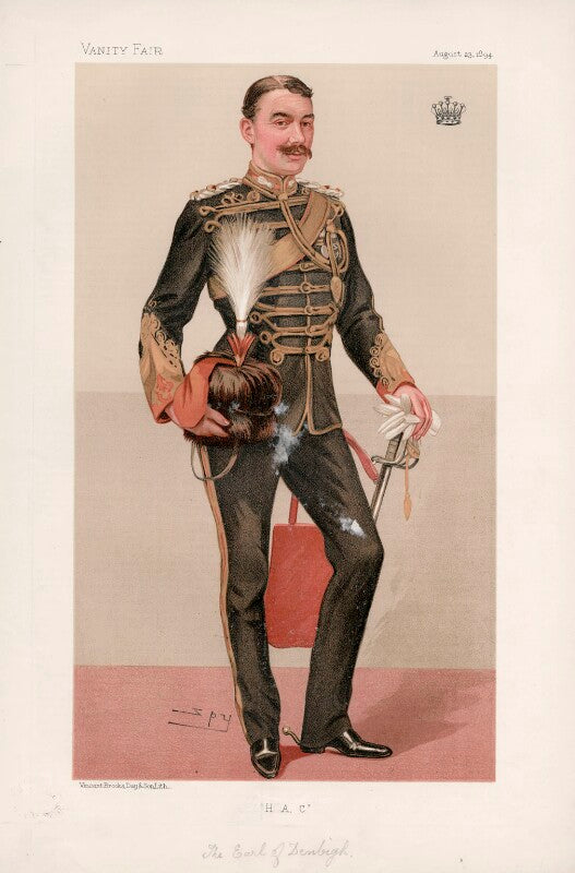 Rudolph robert basil aloysius augustine feilding, 9th earl of denbigh ('statesmen. no. 641.') npg d44713