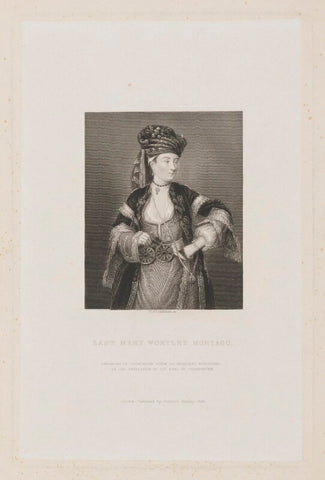 Unknown woman, called Lady Mary Wortley Montagu NPG D16265