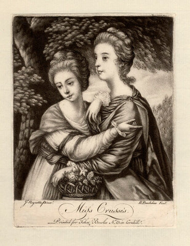 'Miss Crusses' (Elizabeth Hinchliffe (née Crewe); Emma Crewe) NPG D1600